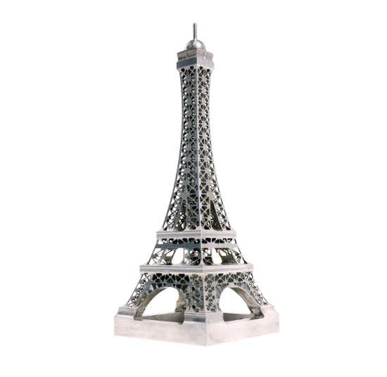 台湾协鸿工件作品集-模具造型加工类别3D巴黎铁塔